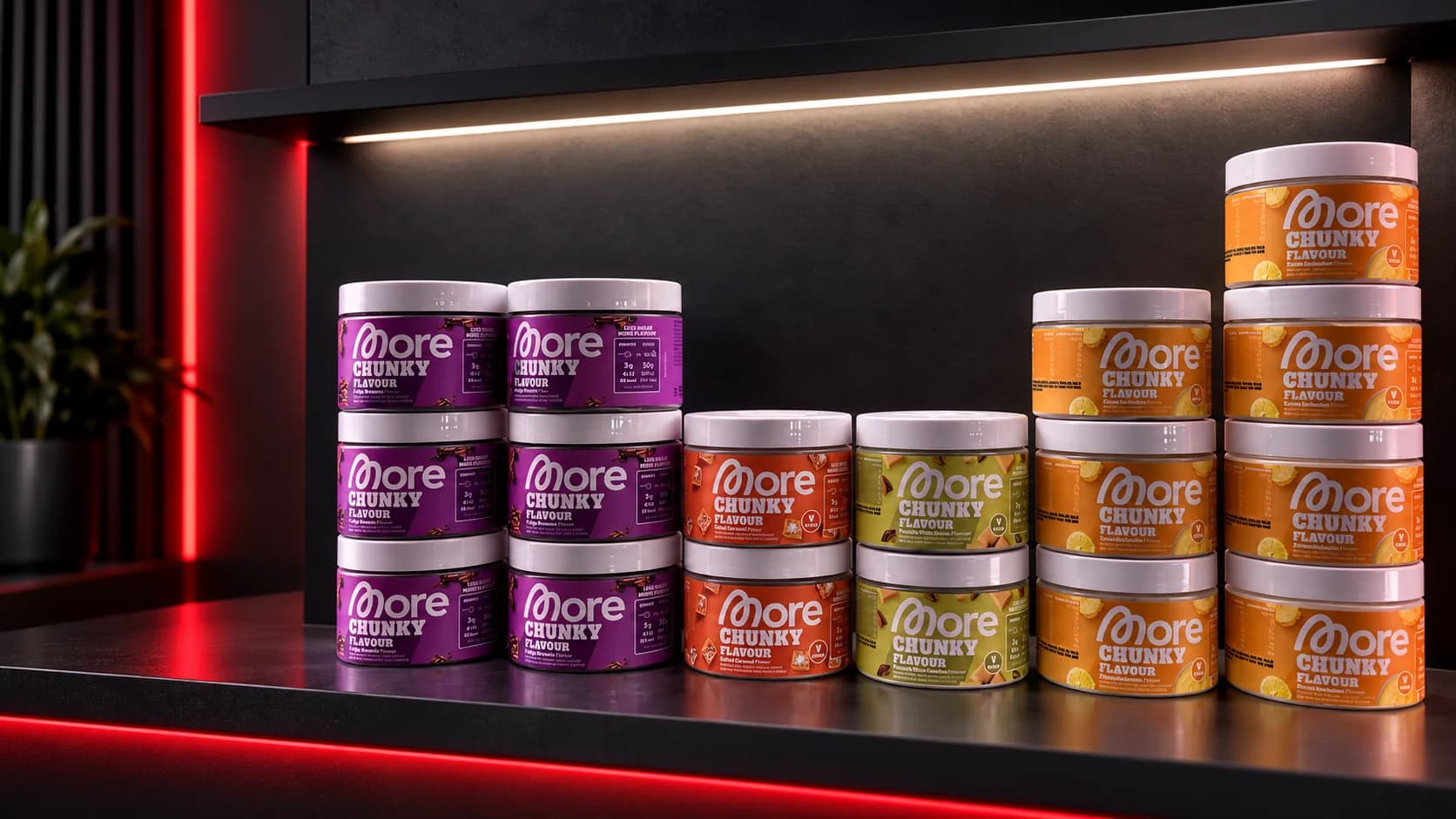 MORE Nutrition Chunky Proteinriegel-Dosen im Sportpark Pollack
