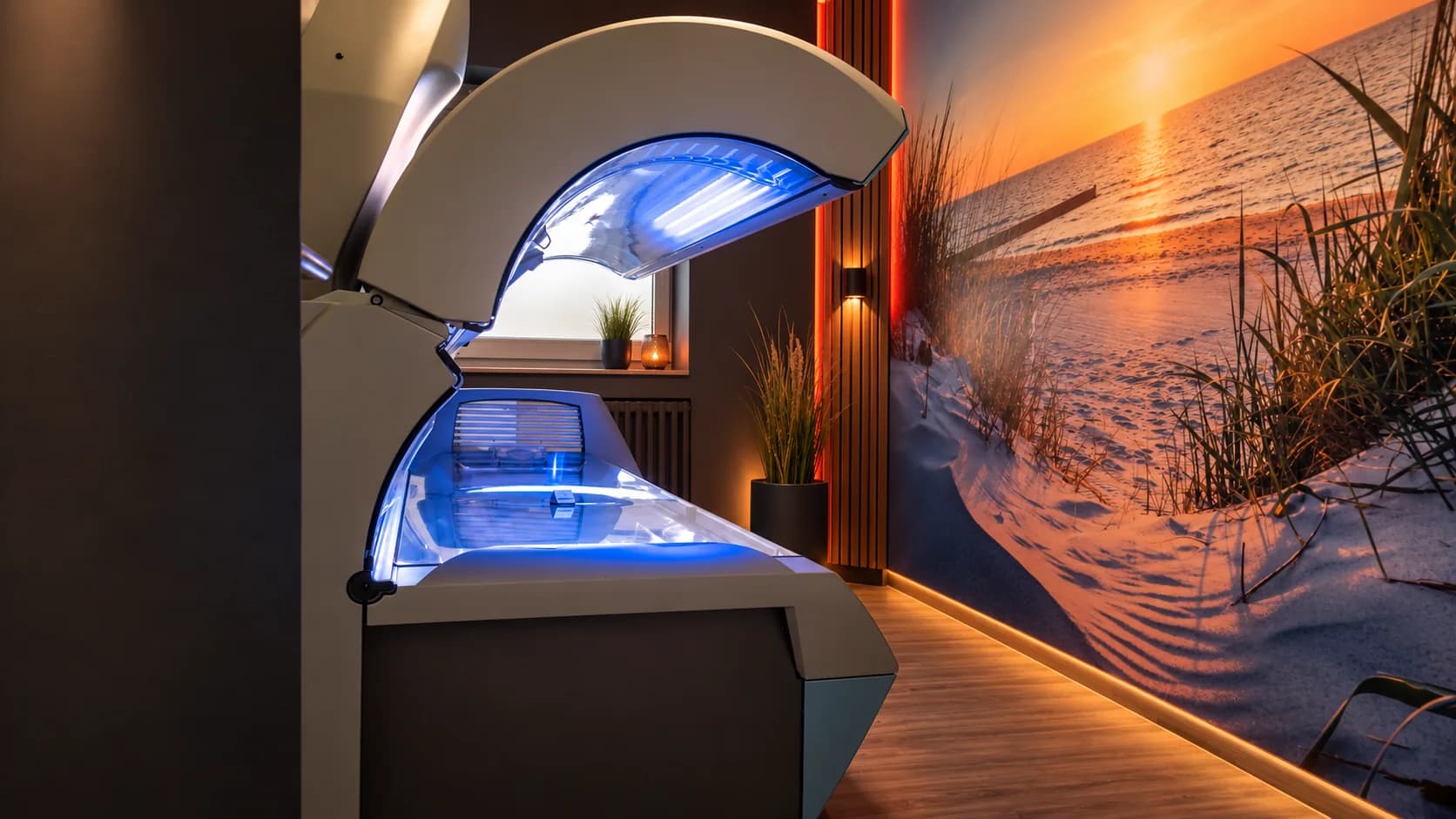 Das Ergoline-Solarium im Sportpark Pollack
